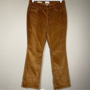 Universal Thread Brown High Rise Vintage Corduroy Bootcut Jeans Size 16